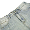 Men's Heavy-Washed Distressed Loose Straight-Leg Denim Pants