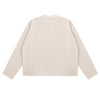 Heavyweight Washed Waffle Cotton Long Sleeve Tee 340G