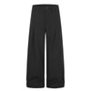 Quiet Luxury Pleated Straight-Leg Trousers