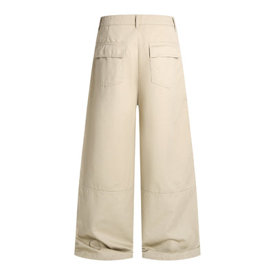 Baggy Wide-Leg Relaxed Utility Cargo Pants