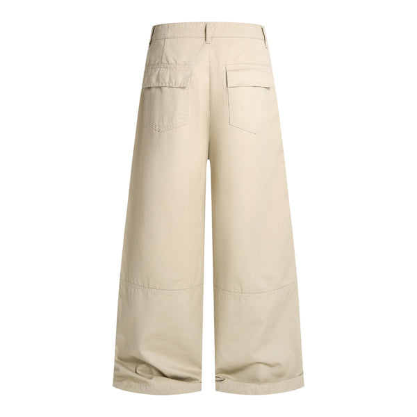 Baggy Wide-Leg Relaxed Utility Cargo Pants