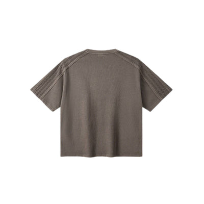 Heavyweight Vintage Fade Raw Edge Boxy Tee