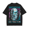 lmitation Streetwear Chrome Style Graphic Tee-INNBLAC