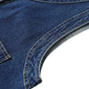 Classic Blue Boxy Denim Vest