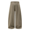 Minimalist Wide-Leg Pleated Pants