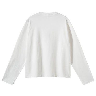 Solid Stretch Thumb Hole Long-Sleeve T-Shirt 260gsm
