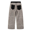 Vintage Leopard Print Balloon Leg Jeans
