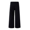 Vintage Washed High-Waist Relaxed Straight Wide-Leg Trousers