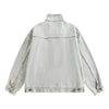 Stand-up Collar American Vintage Denim Jacket