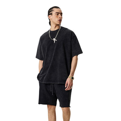 Vintage Wash Loose Fit T Shirt 275gsm