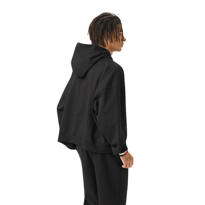 Solid Color Heavyweight Boxy Fit Hoodie