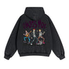 Chaos Max Street Punk Double Slider Zip Hoodie-INNBLAC