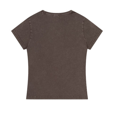 Snow Washed Peruvian Cotton Slim Fit Y2K Tee