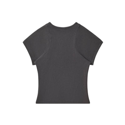 Academia Style Soft Daily Wear Stretch Tee