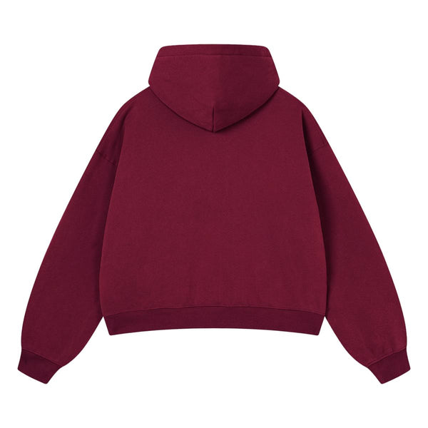 Vintage Acid Washed Thick Hooded Sweatshirt