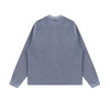 Washed Waffle Cotton Raglan Long Sleeve Tee 340G