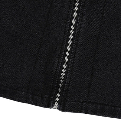 Hot Selling Textured Lapel Loose Fashionable Men's Denim Jacket