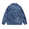 New Stylish Water Wave Denim Jacket