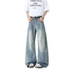 Vintage Slub Denim Barrel Leg Jeans