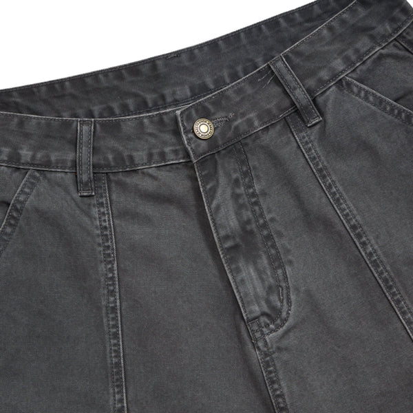 Multi-Pocket Baggy Cargo Cropped Pants