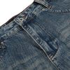 Men's Punk Vintage Washed Loose Wide-Leg Straight Jeans