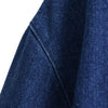 Women's Lapel Long-sleeved Lace-up Washed Denim Shirt