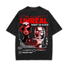 Metallic Streetwear Chrome Graphic Tee-INNBLAC