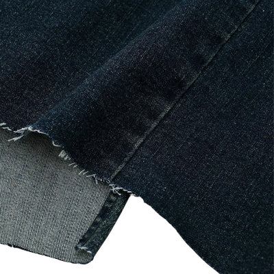 Ombre Denim Strapless Midi Dress