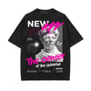 New York Streetwear Statue Graphic Tee-INNBLAC