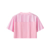 Cyber-Grunge Distressed Cutout Y2K Cropped Top