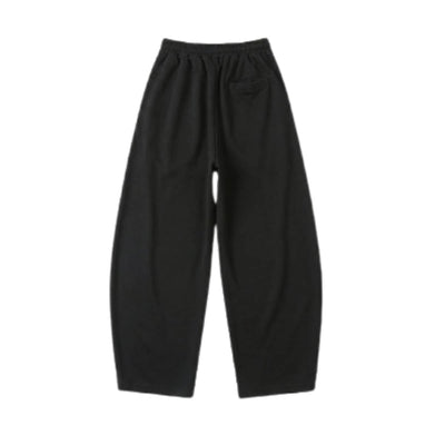 Colorblock Seam Detail Curved Leg Pants