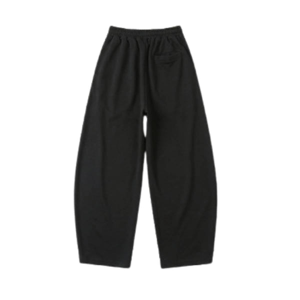Colorblock Seam Detail Curved Leg Pants
