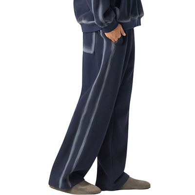 Heavyweight Spray-Bleach Wash Fleece Sweatpants