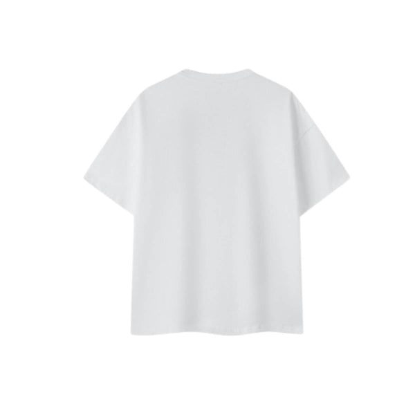 3D Panel Cotton Oversized T-Shirt