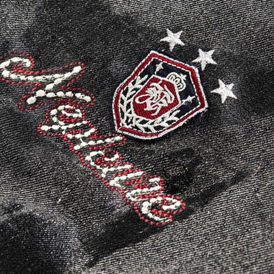 Niche Design American Street Vibe Washed Denim Jacket