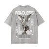 Angel Streetwear Chrome Graphic Tee-INNBLAC