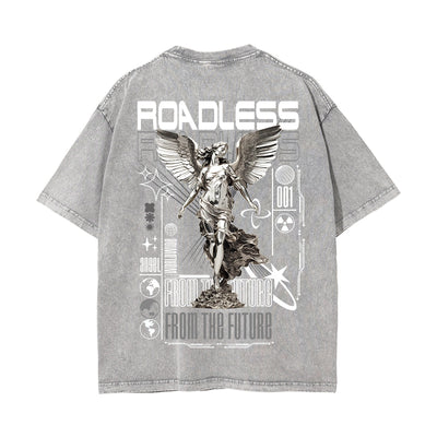 Angel Streetwear Chrome Graphic Tee-INNBLAC