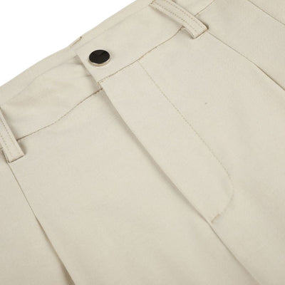 Quiet Luxury Pleated Wide-Leg Trousers
