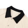 Vintage Washed Colorblock Relaxed Fit Polo T-Shirt