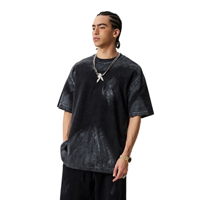 Vintage Painted Baggy T Shirt 270gsm