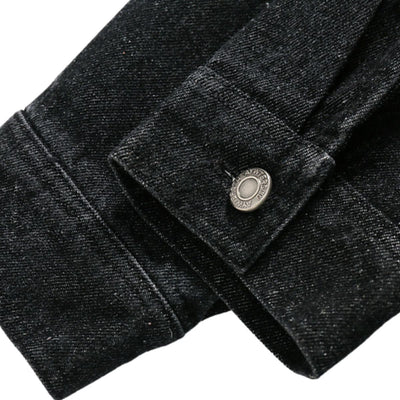 Street Hip-hop Distressed Patchwork Denim Jacket