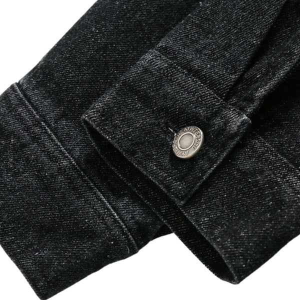 Street Hip-hop Distressed Patchwork Denim Jacket