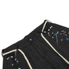 Vintage Patchwork Paint Splatter Wide Leg Jeans