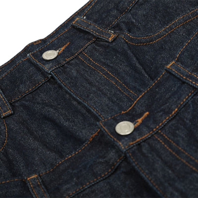 Men's Two-Tone Denim Pants Loose Fashion Street Unique Design