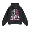 Self Love Club Urban Double Slider Zip Hoodie-INNBLAC