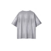 Vintage  Spray Dyed Raw Edge Oversized T-Shirt