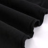 Black Washed Cotton Ripped Boxy Tee 8oz