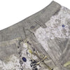 Smoke Rise Lace Print Straight Leg Ripped Jeans