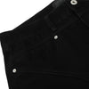 Men's Vibe Streetwear Straight-Leg Denim Pants with Pocket Details