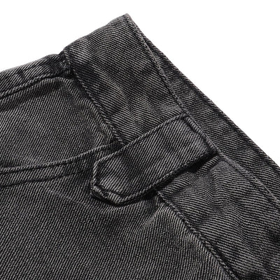 Vintage Utility Bootcut Cargo Jeans